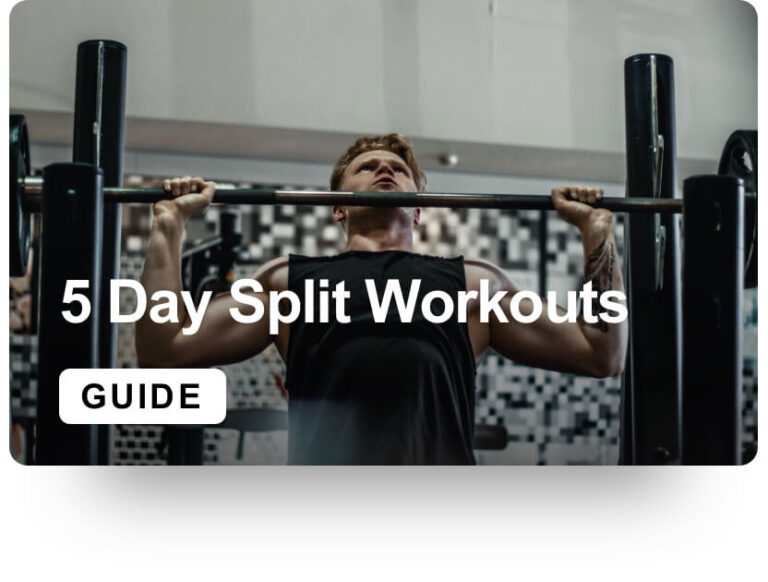 5 day workout split complete guide