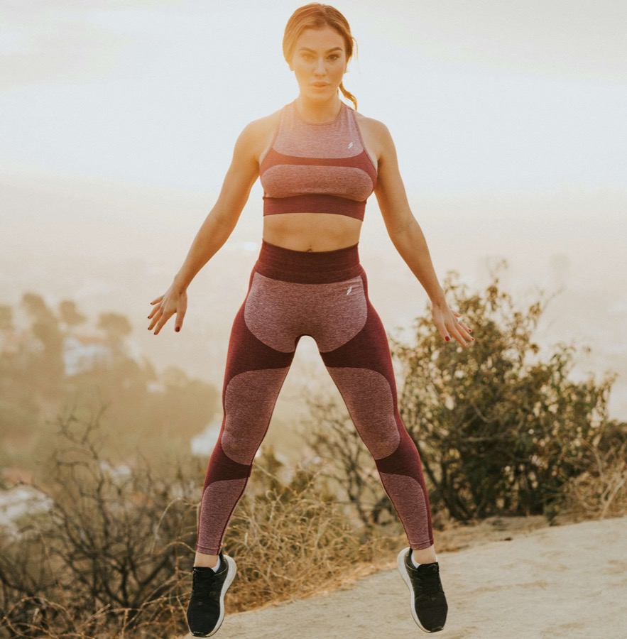 jump woman